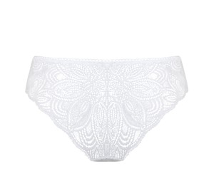 Lotus White Cheeky Panties from Anekdot