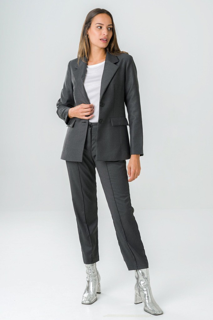 Blazer Zinnia gray from avani apparel