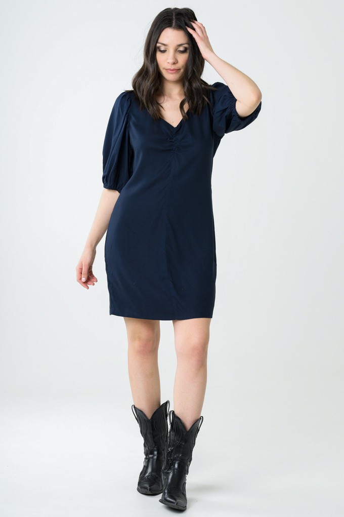 Dress Sophora navy from avani apparel