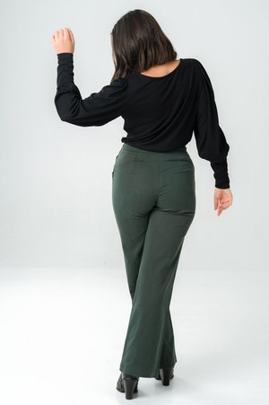 Black Freesia Top from avani apparel