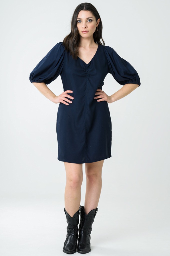 Dress Sophora navy from avani apparel