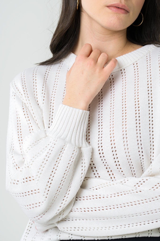 Sweater Lamier off-white from avani apparel