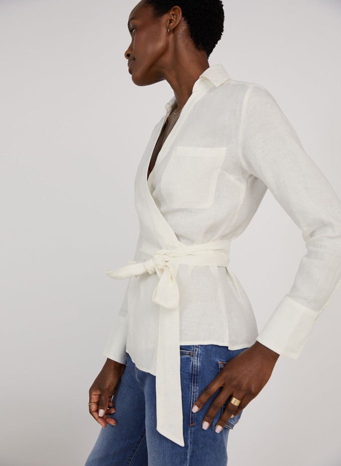 Angelique Linen Shirt from Baukjen