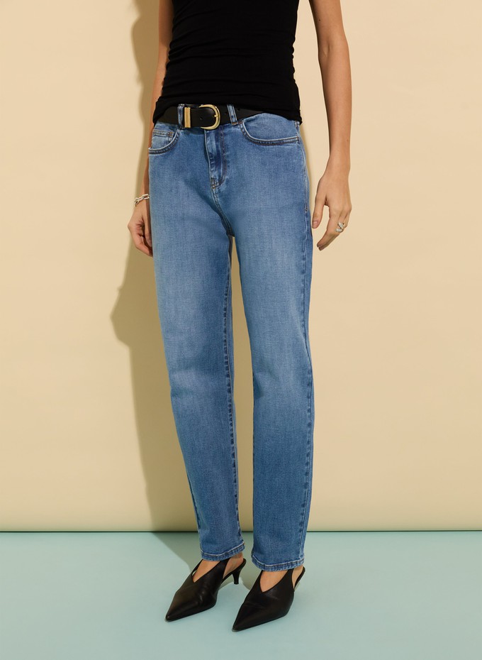 Eda Organic Cotton Stretch Boyfriend Jeans from Baukjen