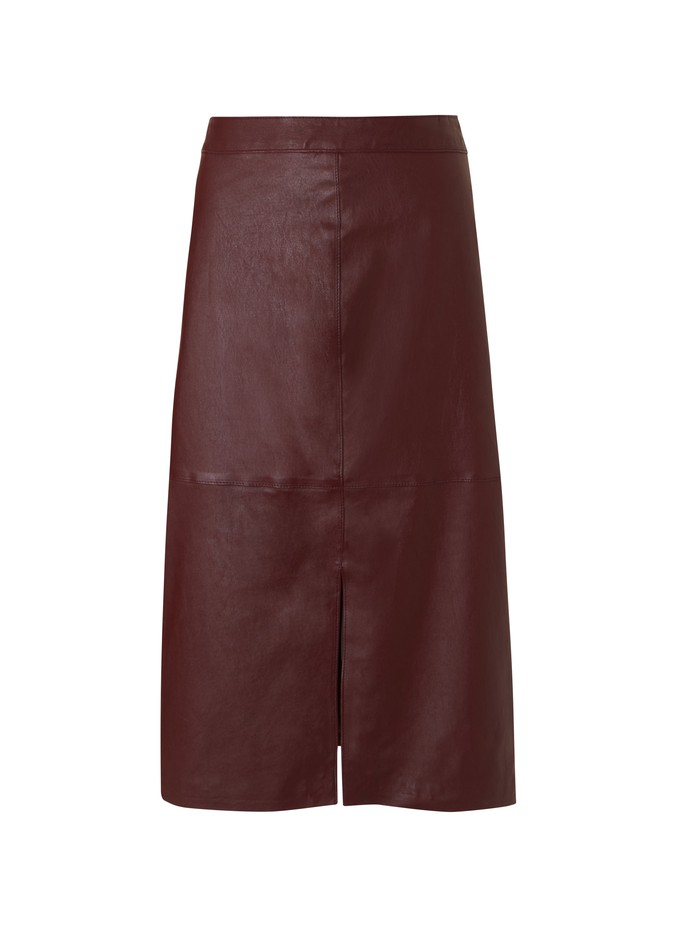 Carmen Leather Skirt from Baukjen