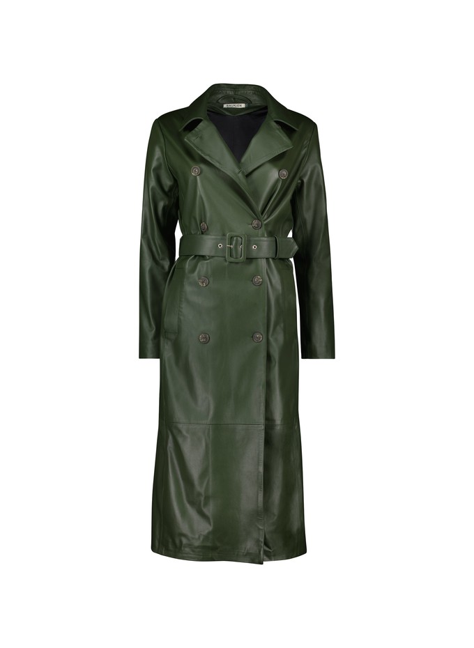 Paulette Leather Coat from Baukjen