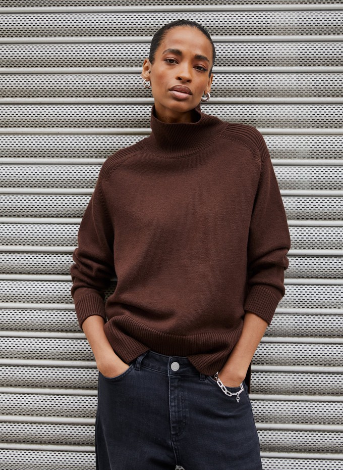 Iola Nativa™ Regenerative Merino Turtleneck Jumper from Baukjen