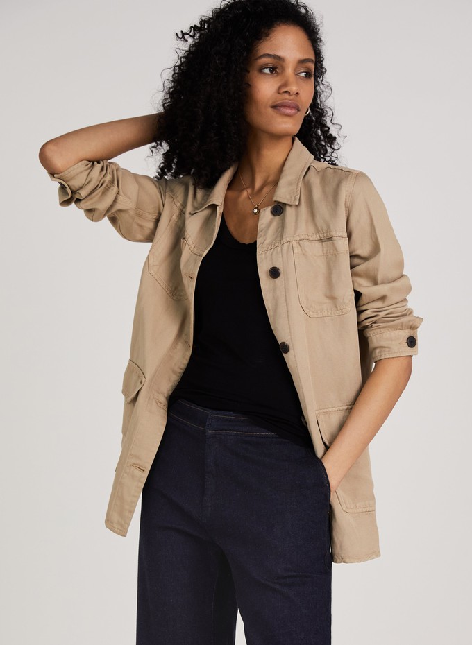 Shailene Army Jacket with TENCEL™ from Baukjen