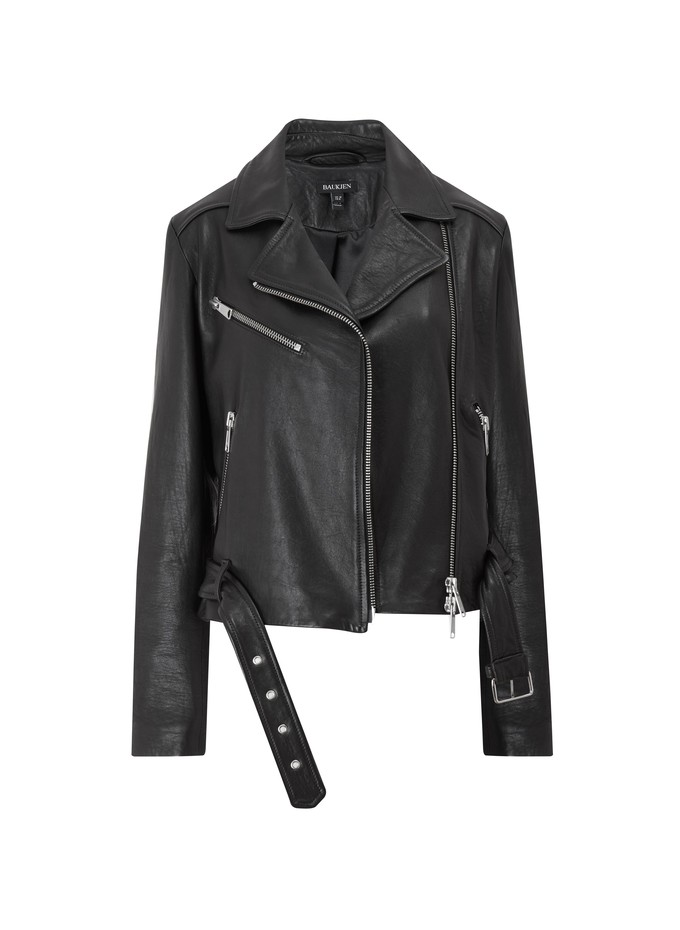 Lyle Chrome Free Leather Biker from Baukjen