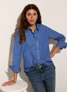 Rishma Organic Cotton Stripe Shirt via Baukjen