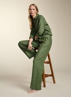 Yvonne  Hemp Trouser via Baukjen