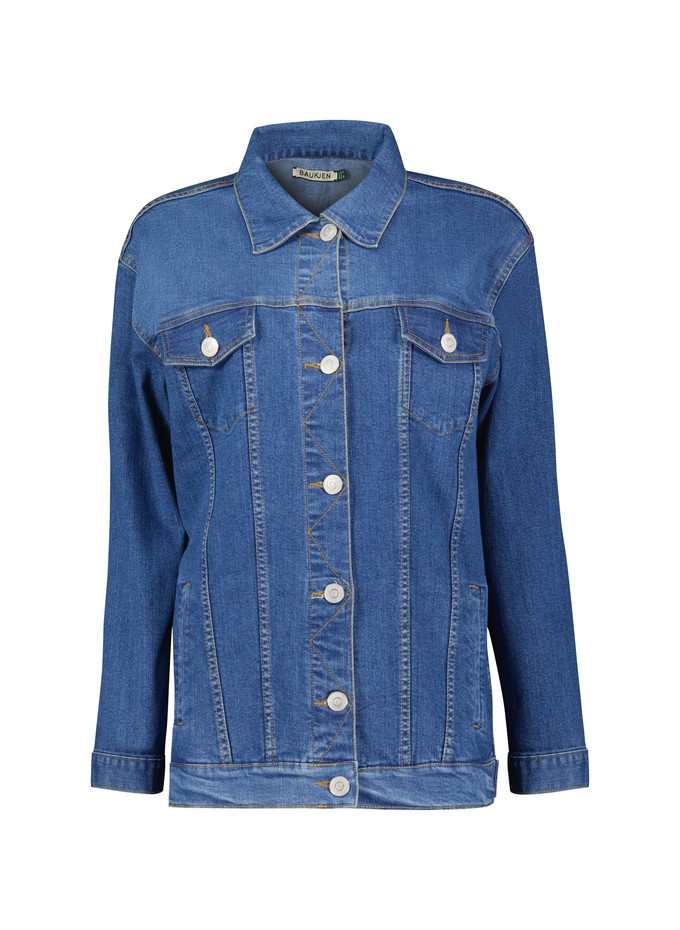 Baukjen Organic Cotton Longline Denim Jacket from Baukjen