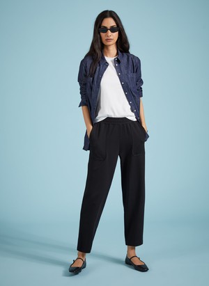 Billie Ponte Carrot Leg Trousers from Baukjen