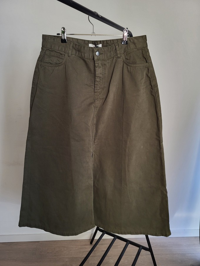 Shelby Skirt In Army Size L from Beaumont Organic