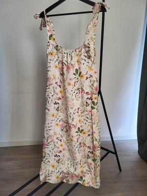 Coral-Paige Dress in Floral Print Size XS from Beaumont Organic