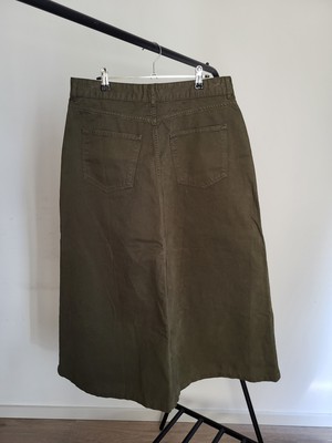 Shelby Skirt In Army Size L from Beaumont Organic