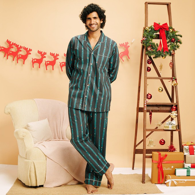 Jingle Bells Pyjama Set - Men from Bhoomi