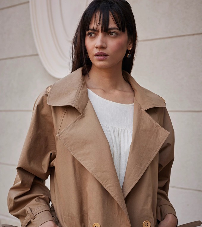 Kaia Trench Coat from Bhoomi