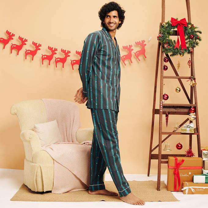 Jingle Bells Pyjama Set - Men from Bhoomi