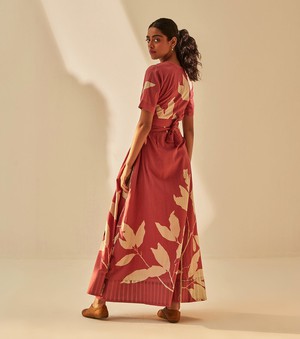 Ludo Wrap Dress from Bhoomi