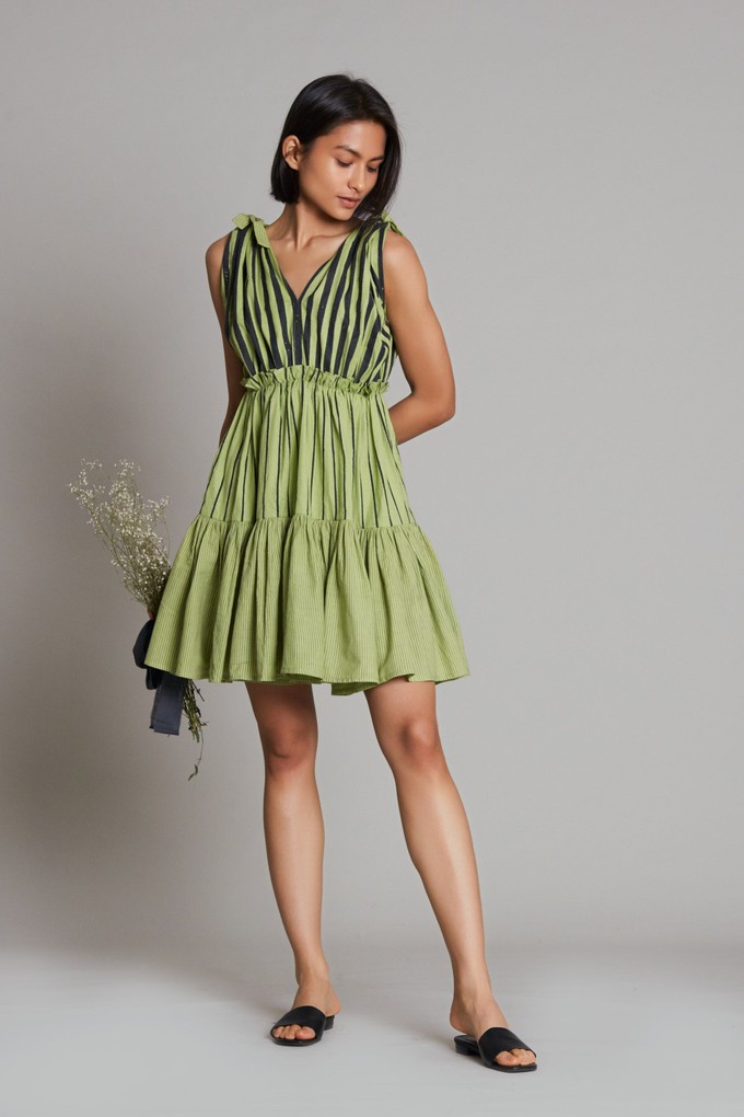 Tagliatelle Dress Mint from Bhoomi