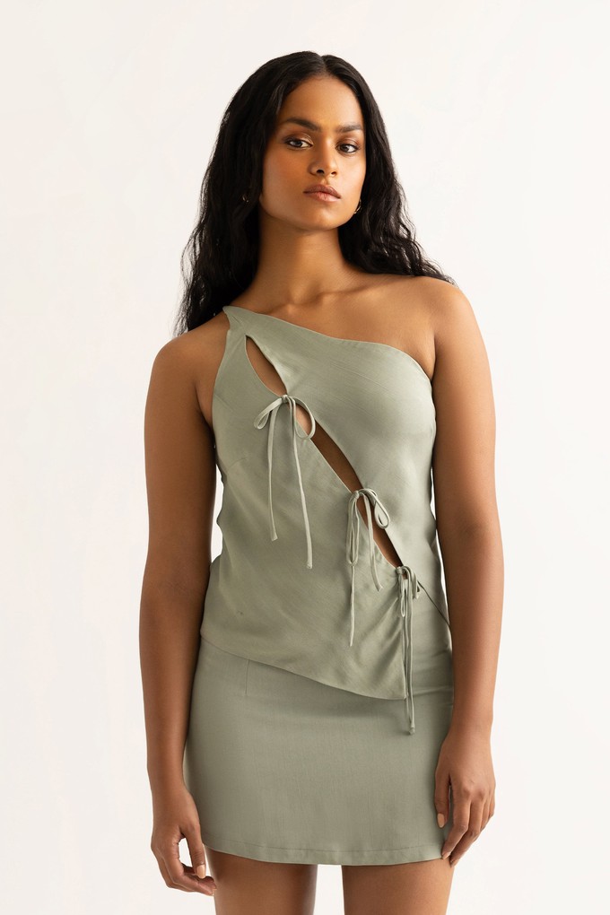 Dana Top - Mist Green from Bhoomi