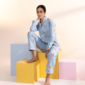 She's your lobster pyjama set from Bhoomi