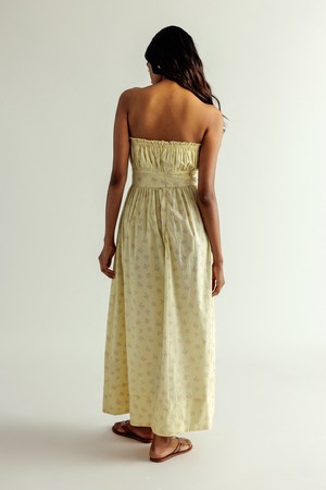 Sardinia Dress - Butter Yellow from Bhoomi