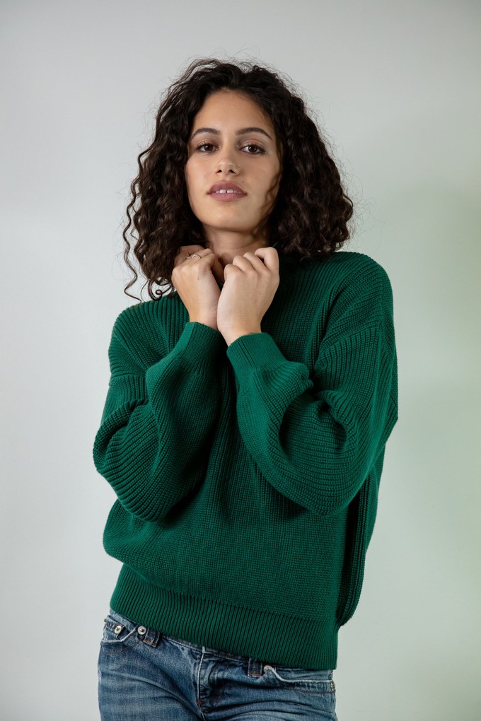 Nina Jumper Dark Green from Bhoomi