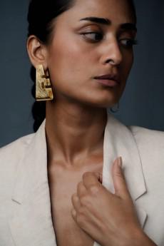 Lura Earrings via Bhoomi