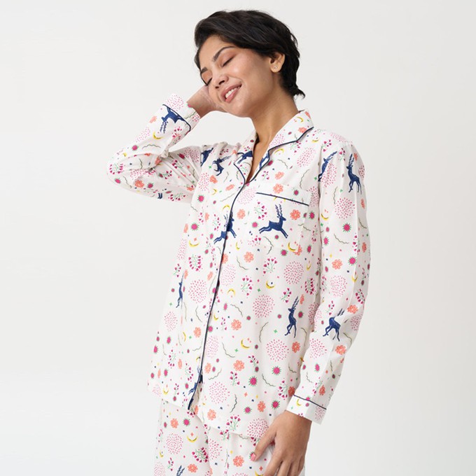 Dashing through the snow pyjama set from Bhoomi