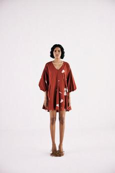 Scarlet Dress via Bhoomi