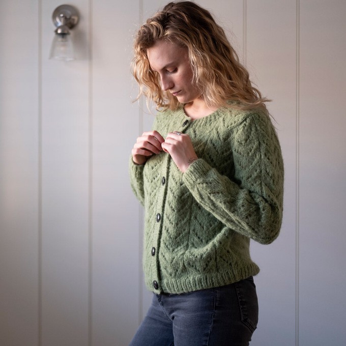 Alma Lacy Cardigan from BIBICO