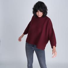 Gianna Oversized High Neck Jumper via BIBICO