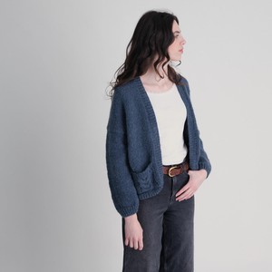 Grace Hand Knitted Cardigan from BIBICO