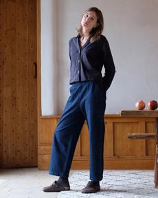 Anna Wide Leg Trousers via BIBICO