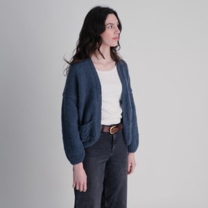 Grace Hand Knitted Cardigan from BIBICO