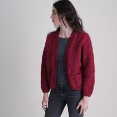 Grace Hand Knitted Cardigan via BIBICO