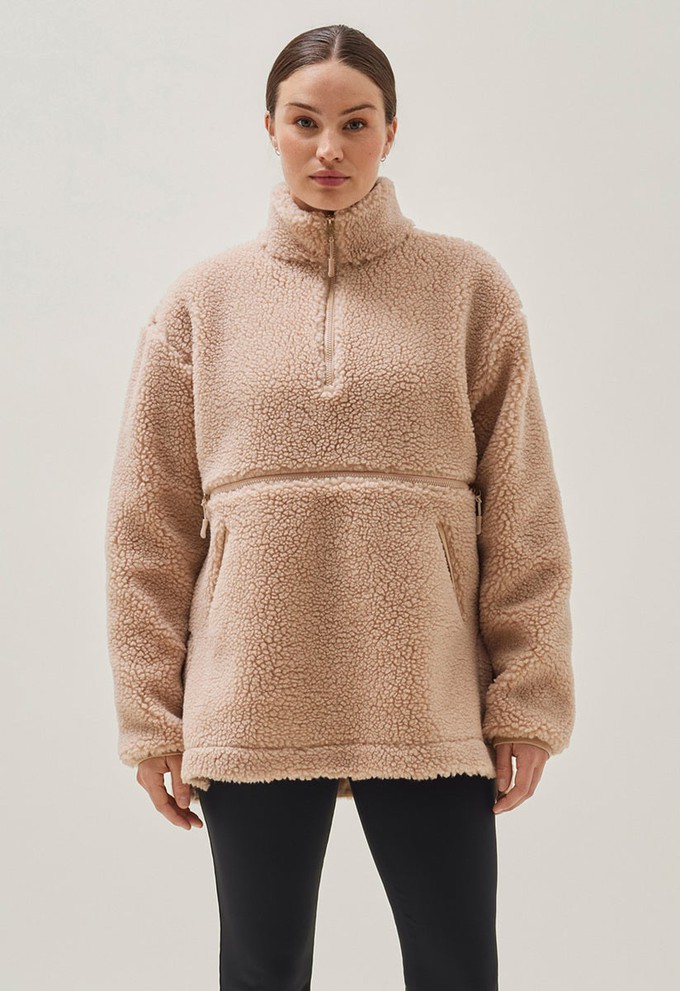 Pile fleece sweater - Beige from Boob Design