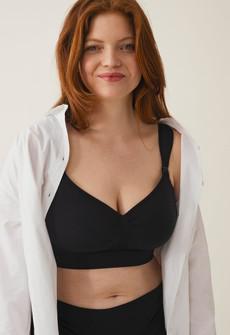 Firm wireless nursing bra 28D - 40G via Boob Design