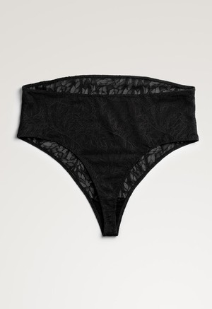 Lace maternity thong - Black from Boob Design