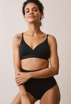 Nursing bralette - Black via Boob Design