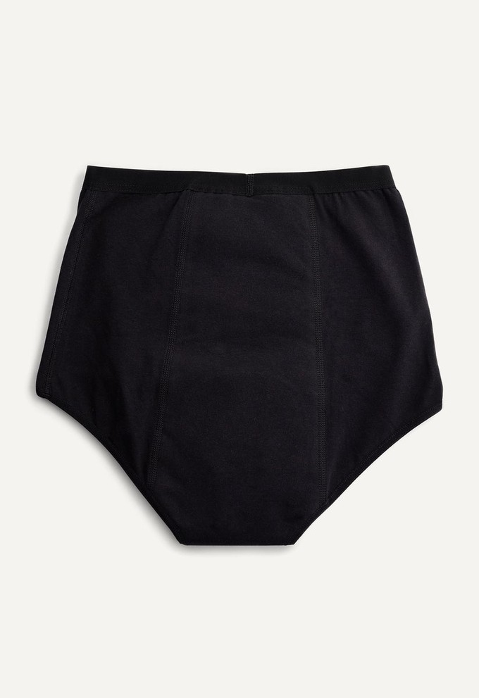 Period Underwear - High waist - Heavy flow - Black from Boob Design