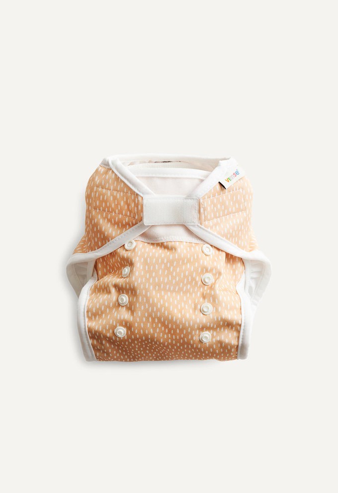 Diaper Cover - All in Two - Yellow Sprinkle from Boob Design