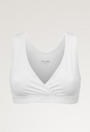 Essential maternity and nursing bra - White from Boob Design