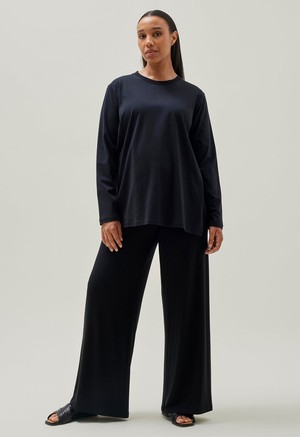 Long-sleeved maternity t-shirt - Black from Boob Design