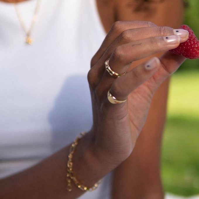 THE BAMBOO RING - 18k gold vermeil from Bound Studios