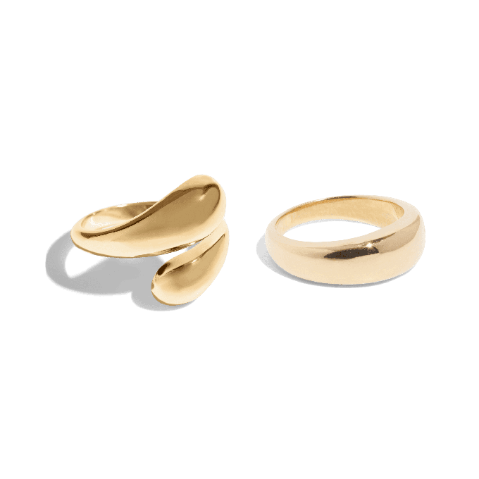 THE GO BOLD SET - 18k gold vermeil from Bound Studios