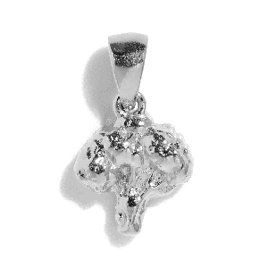 THE BROCCOLI PENDANT - sterling silver from Bound Studios