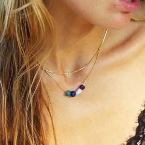 THE CAMI NECKLACE - Solid 14k gold from Bound Studios